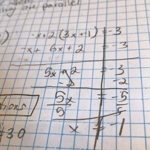 A math problem solved